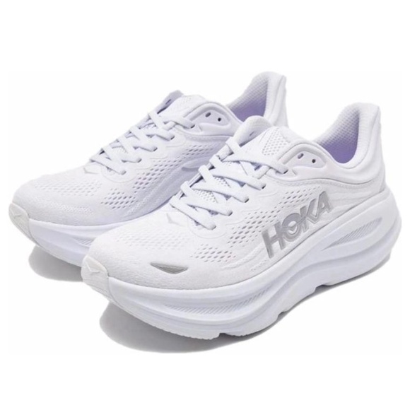 HOKA Bondi 9 Running Shoes in Starlight Glow - Picture 1 of 9